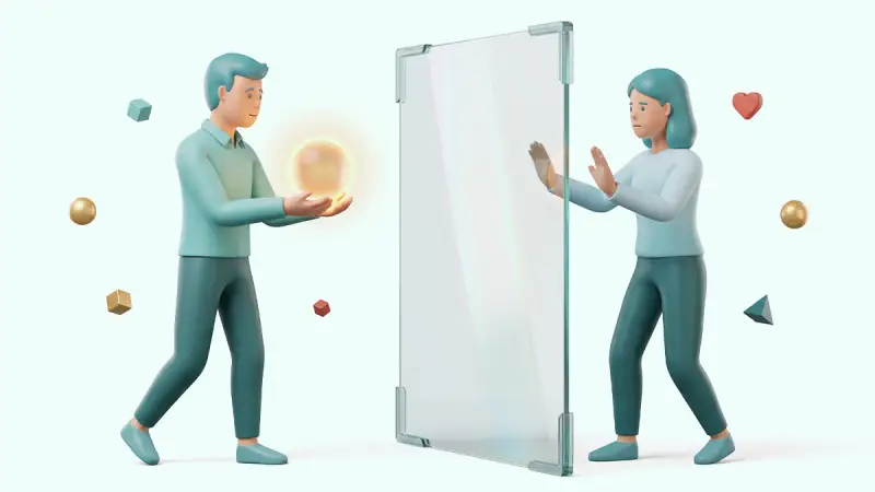 Emotional availability test: a glass wall between partners and difficulty forming closeness