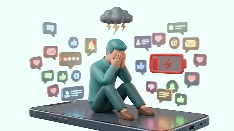 Modern habits test: digital escapism and energy-draining routines
