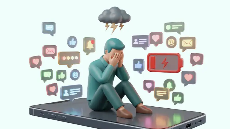 Modern habits test: digital escapism and energy-draining routines